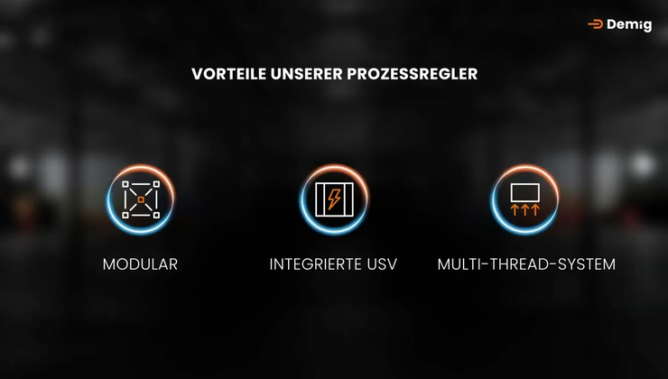 DE|CONTROL Prozessregler von Demig -deutsche Version- | Prozesse präzise regeln