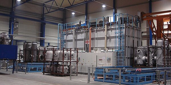 Fully automated chamber furnace system for solution annealing and ageing